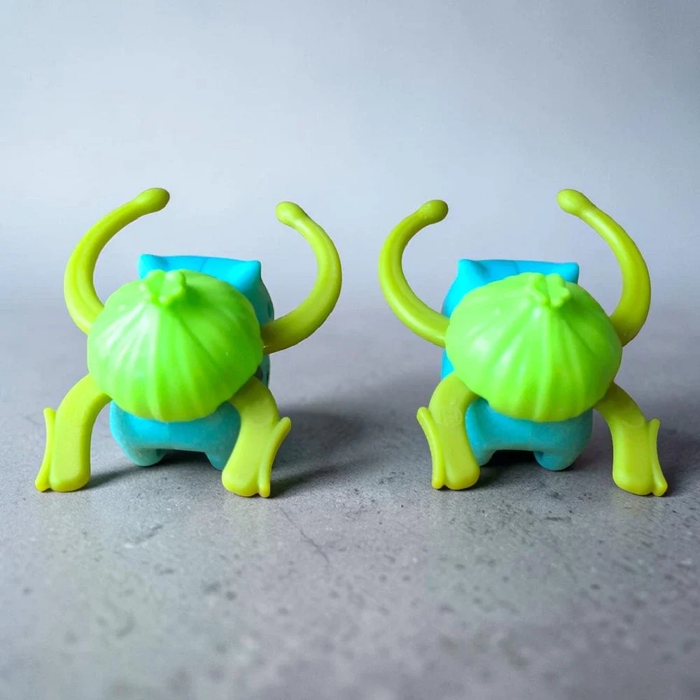 Burger King‎ Pokemon Bulbasaur Detective Pikachu Movie Toy 2019 Lot of 2 Figures
